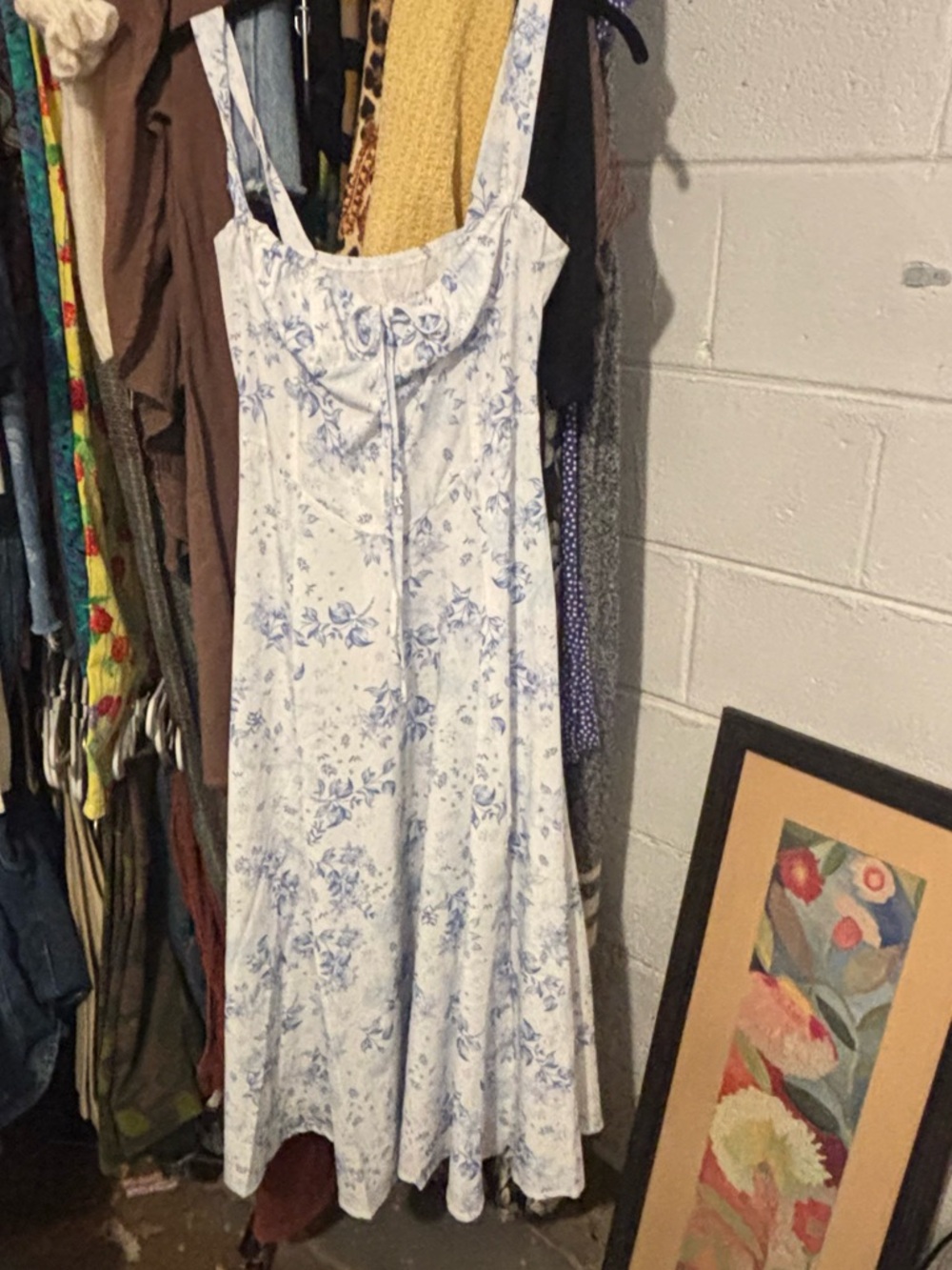 Floral dress NWOT